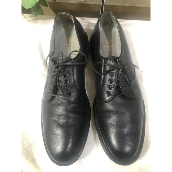 ALDEN WELTERWEIGHT BLACK ALPINE GRAIN CALFSKIN #945 size 9.5/AA (800 main image 7